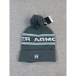 NWT Under Armour Hat Cold Weather Beanie Winter Sporty OSFM